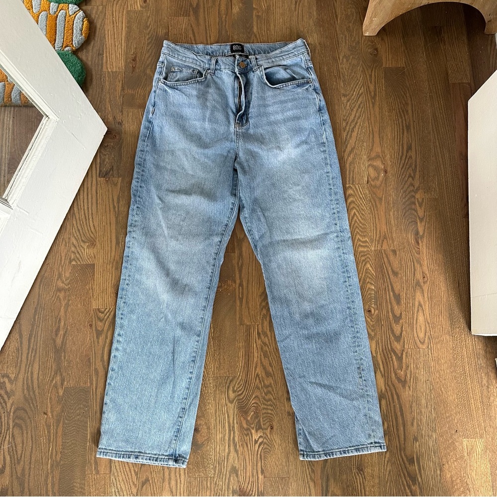 BDG Stretch Cowboy Jeans, Size 31, light wash